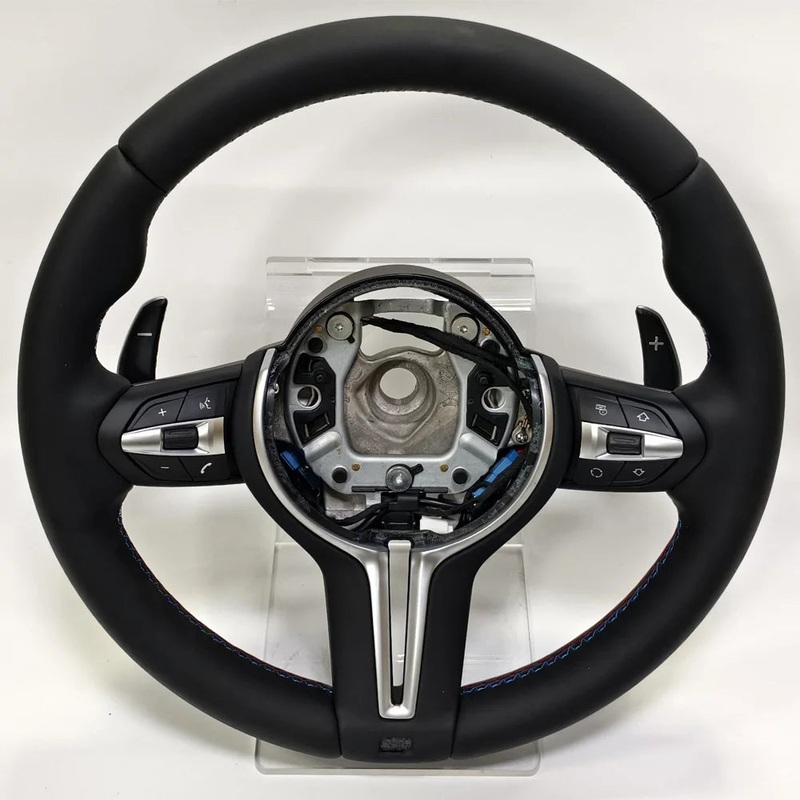 Full Leather Sport Steering Wheel Suitable For BMW E87 E89 E90 E91 E92 X1 E84 X3 E83 X5 X6 E70 E71 Car Accessories EU Warehouse E90 Poland