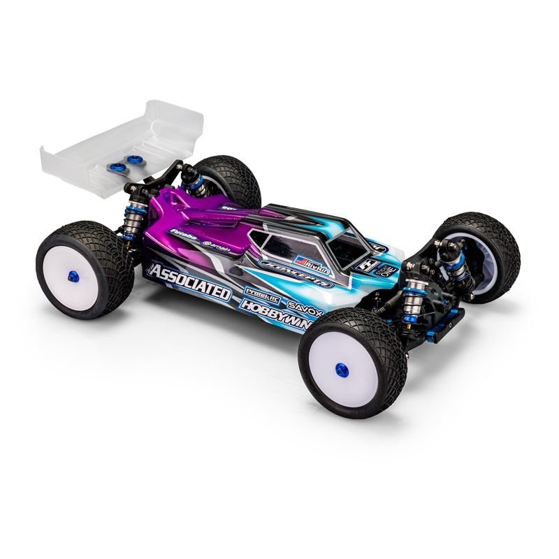 J Concepts - S15 - B74.2 Body, with Carpet / Turf / Dirt Wing, Light-Weight, fits Team Associated B74.2 / B74.2D