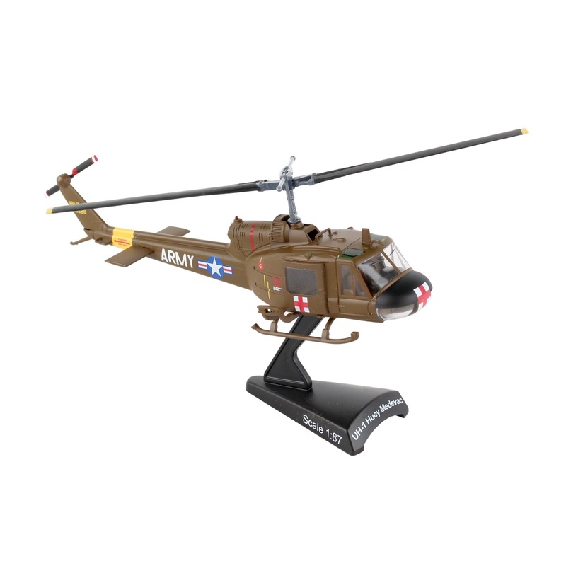 POSTAGE STAMP UH-1 US ARMY HUEY MEDEVAC 1/87