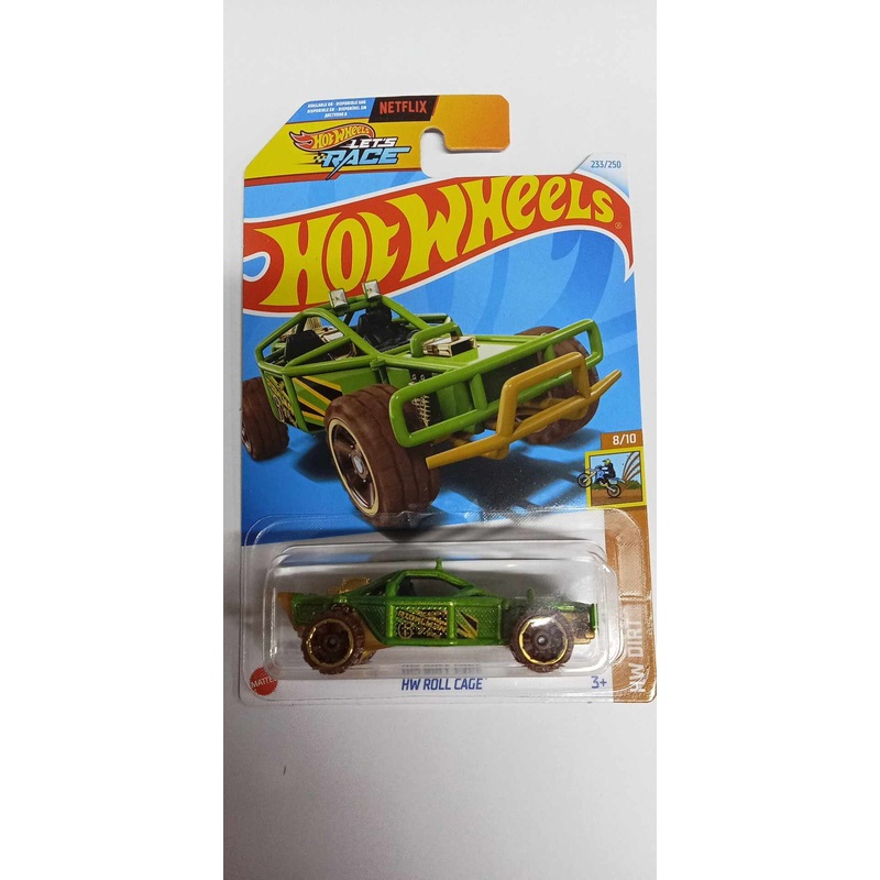 2024 Hot Wheels #233 HW Dirt 8/10 HW ROLL CAGE (HTB30)