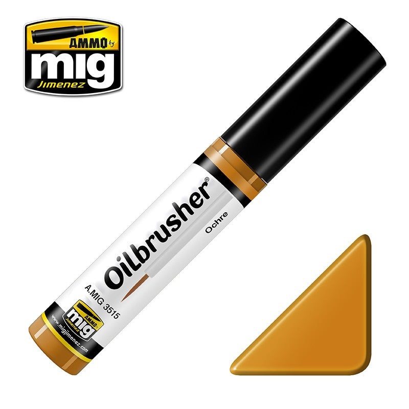 Ammo by Mig AMIG3515 Oilbrusher Ochre