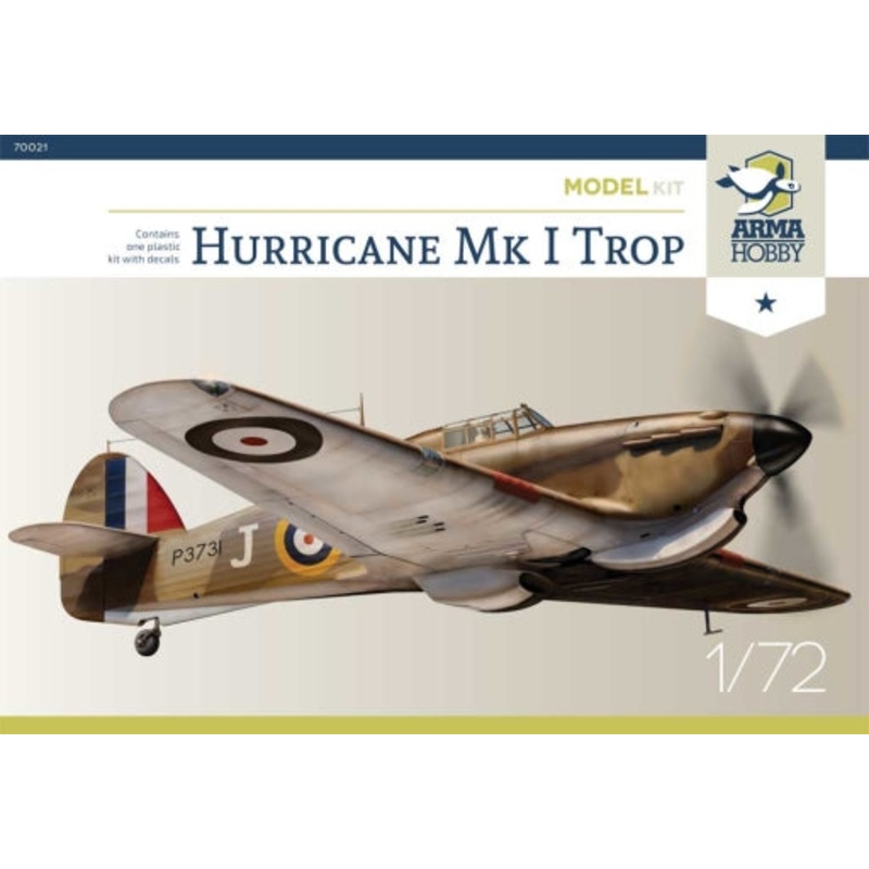 Arma Hobby 1/72 British Hurricane MK.I Trop 72021