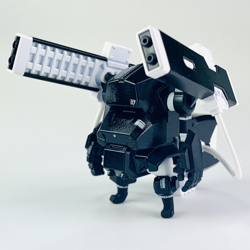 Cavico Choipla 1/72 Rail Gun Shadow Black MIM-011-BW