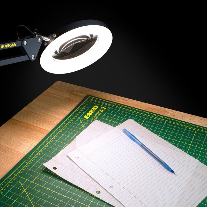 Enkay - Magnifying Ring Light & Phone Attachment Bundle