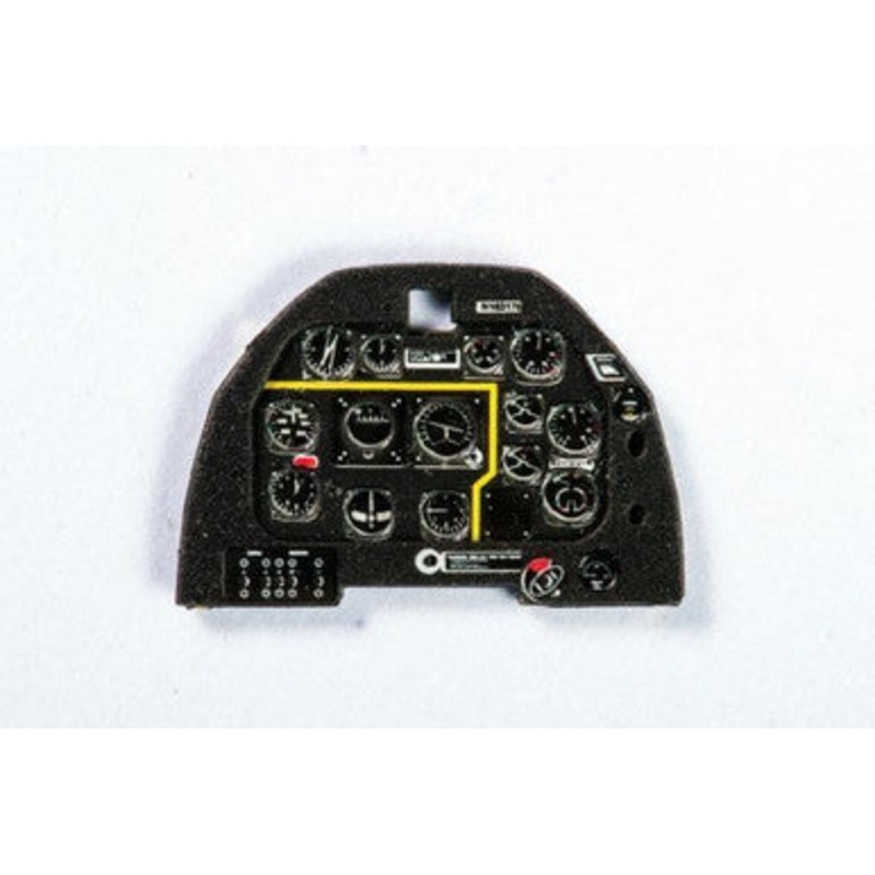 Yahu 1/72 US P-51D Mustang Early Instrument Panel YMA7252