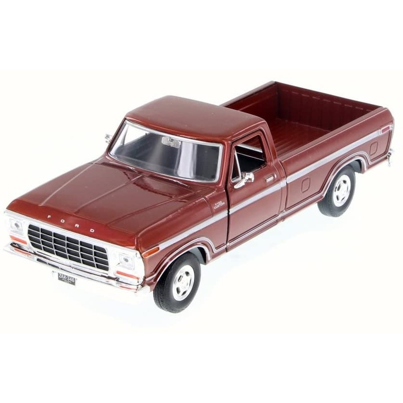 #79346AC-BR 1/24 Brown 1979 Ford F-150 Custom Pickup