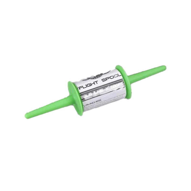 Skydog Kites - Flight Spool, Plastic, w/ 80#(lb) - 500' of Line