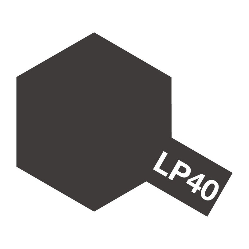 Tamiya - Lacquer Paint LP-40 Metallic Black 10ml Bottle