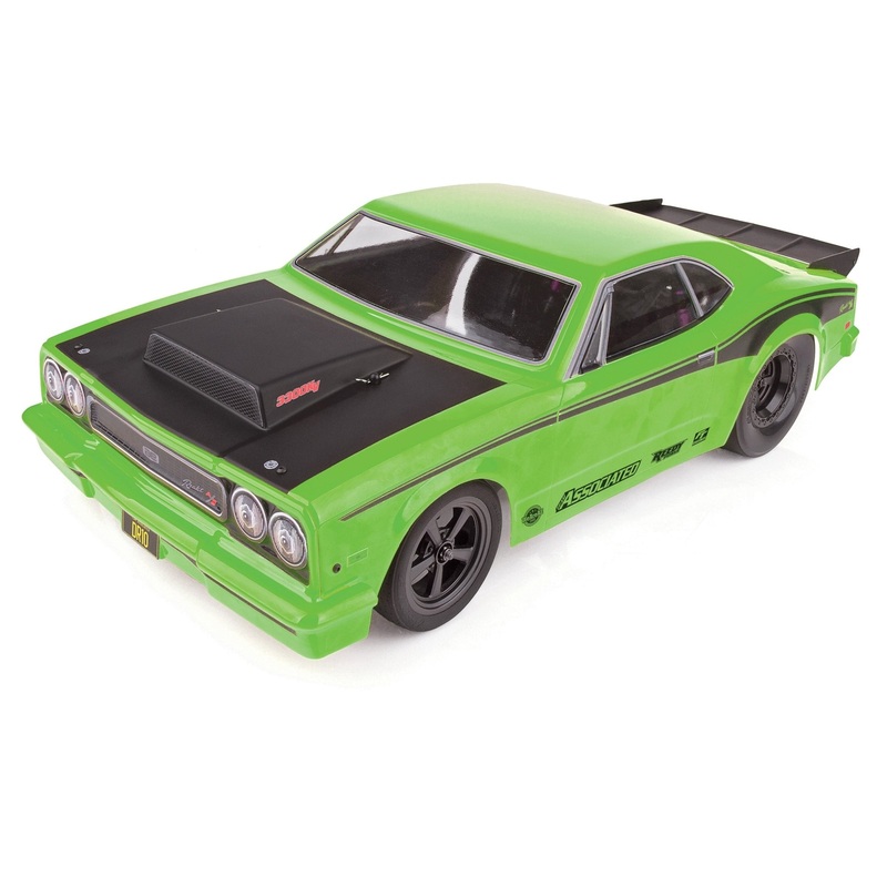 Team Associated - 1/10 DR10 Drag Race Car, Brushless 2WD RTR, Green