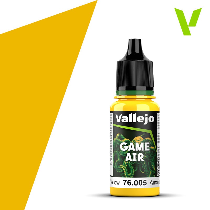 Vallejo Game Air 76.005 Moon Yellow 18ml  *New*
