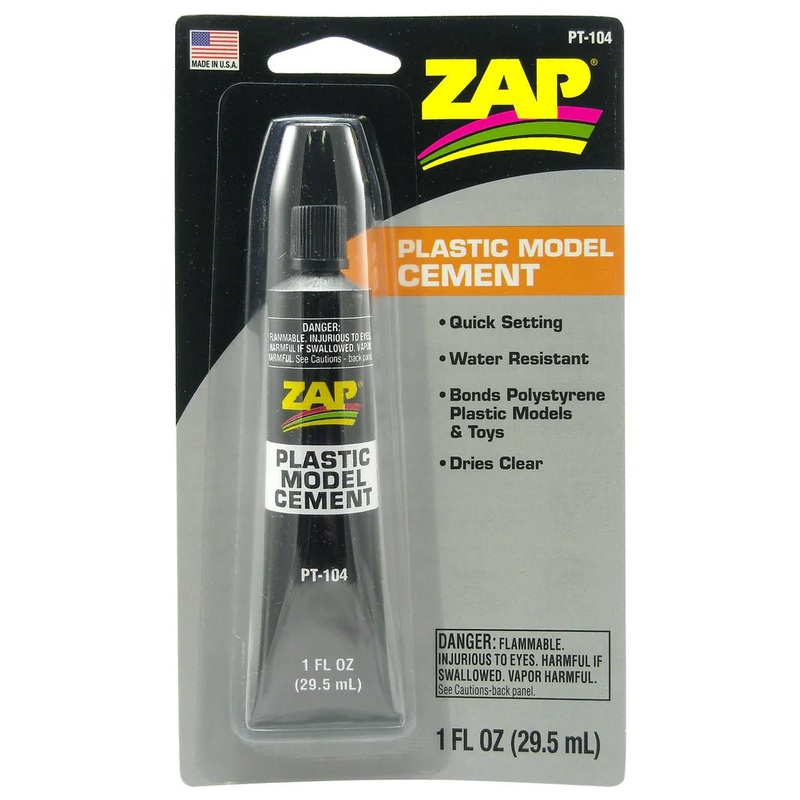 ZAP Glue - Plastic Model Cement 1oz