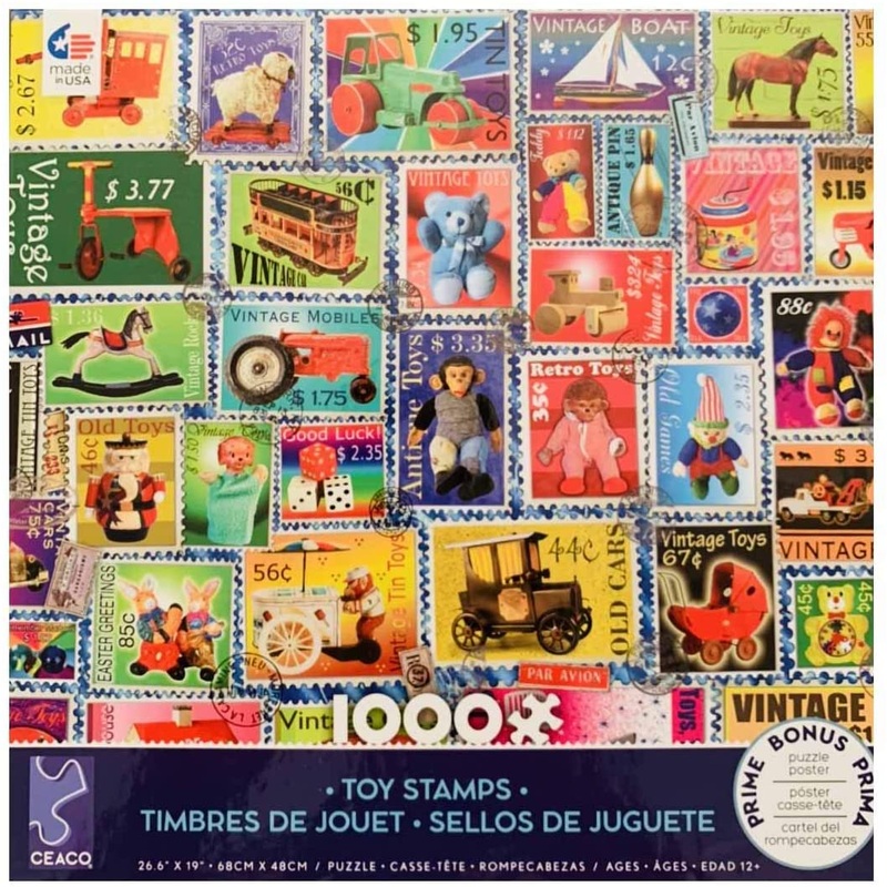 1000pc Toy Stampes Puzzle