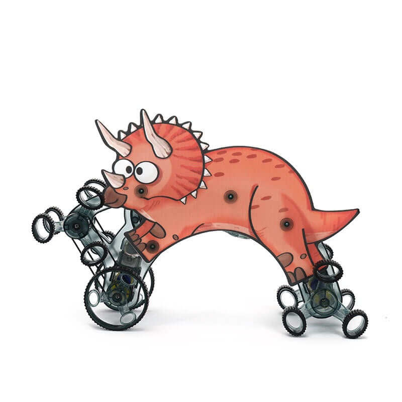 Play Steam - Climbing Triceratops & Hopping T-Rex
