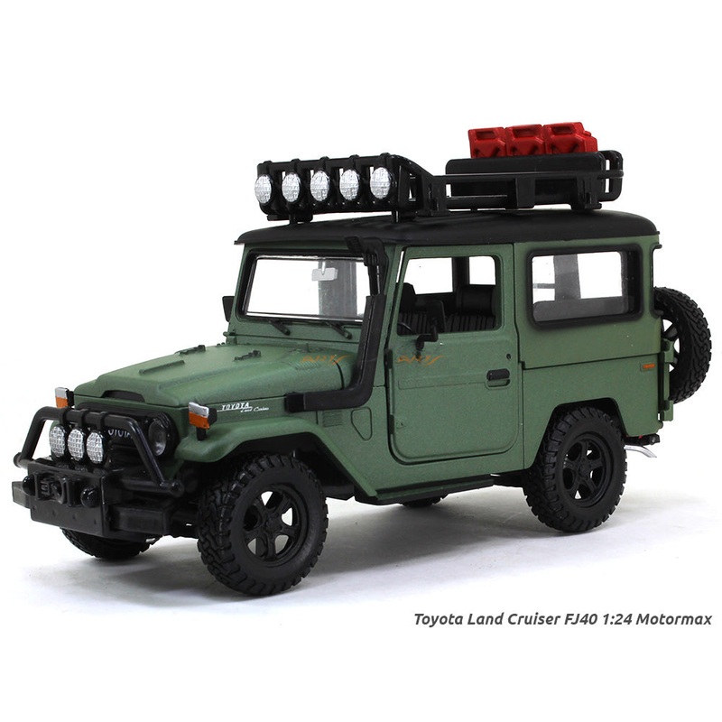 Toyota Land Cruiser FJ40 1:24 Motormax diecast scale model truck