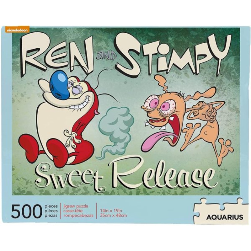 500pc Ren&Stimpy Puzzle