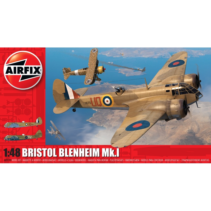 Airfix 1/48 British Bristol Blenheim MK.I A09190