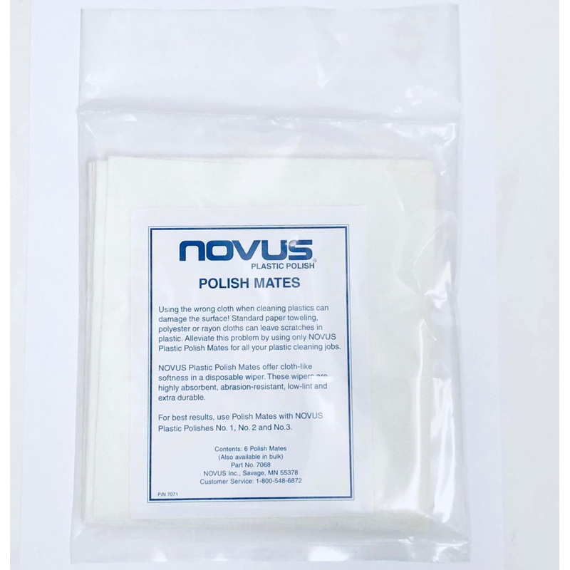 Novus Plastic Polish Polish Mates (6) 7071