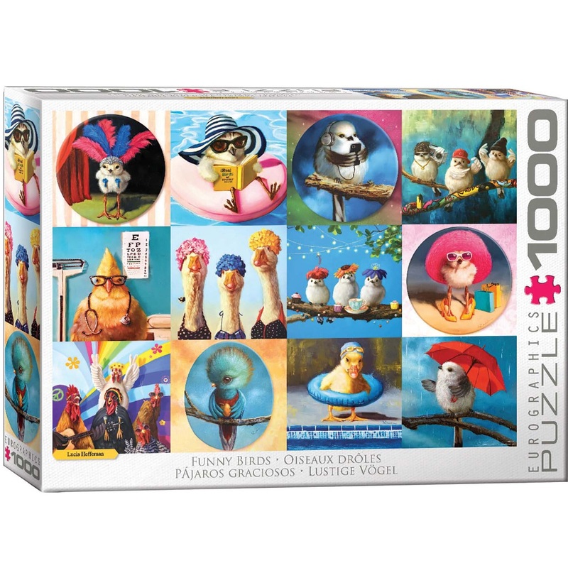 1000pc Funny Birds Puzzle