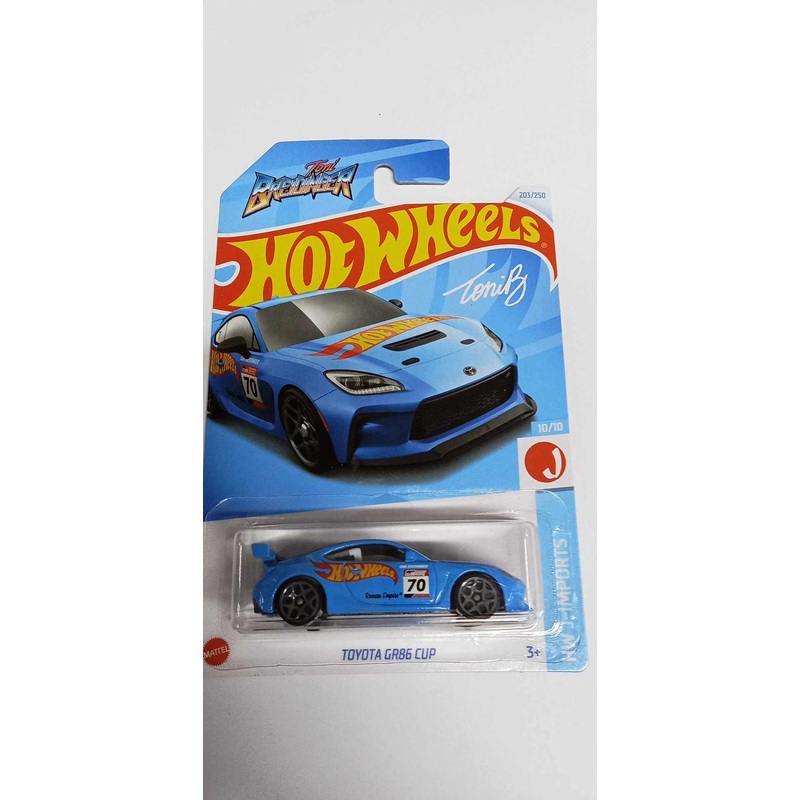 2024 Hot Wheels 203/250 Toyota GR86 Cup, HW J-Imports 10/10 (HRY77)