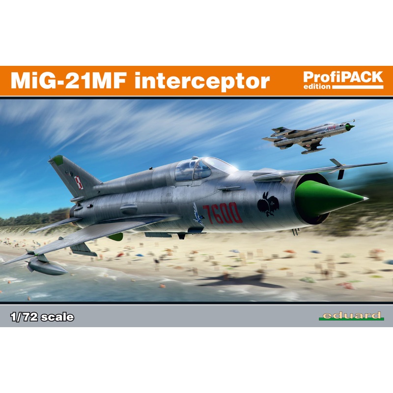 Eduard 1/72 Russian MiG-21MF interceptor ProfiPack 70141