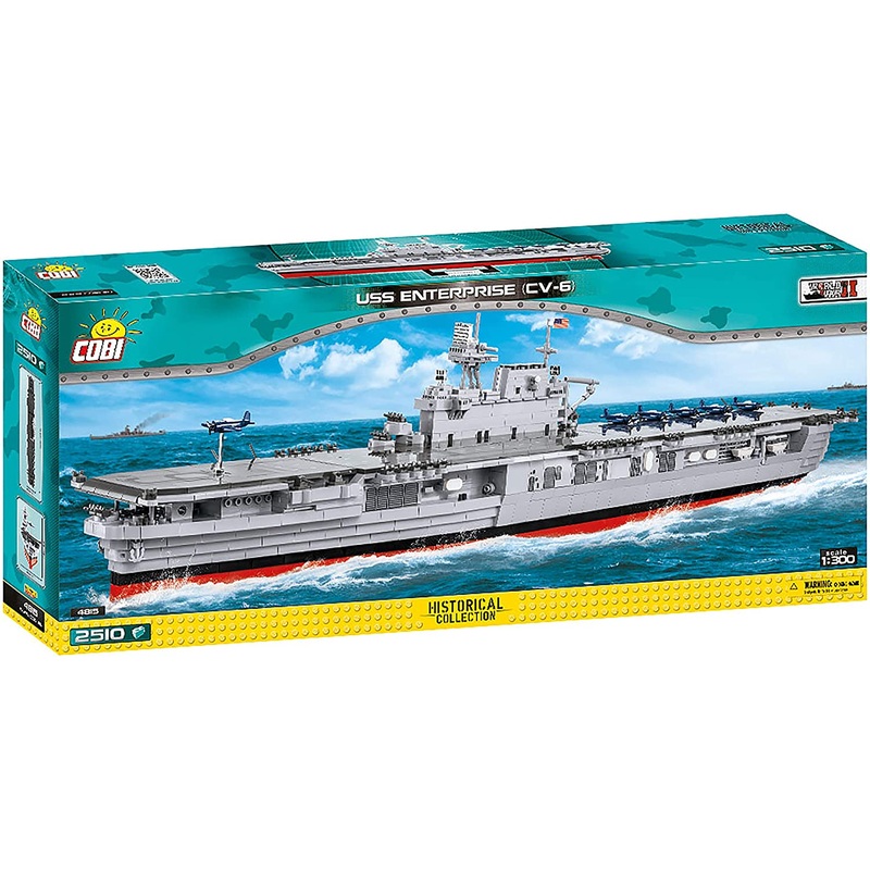 USS Enterprise CV-6 2510pc