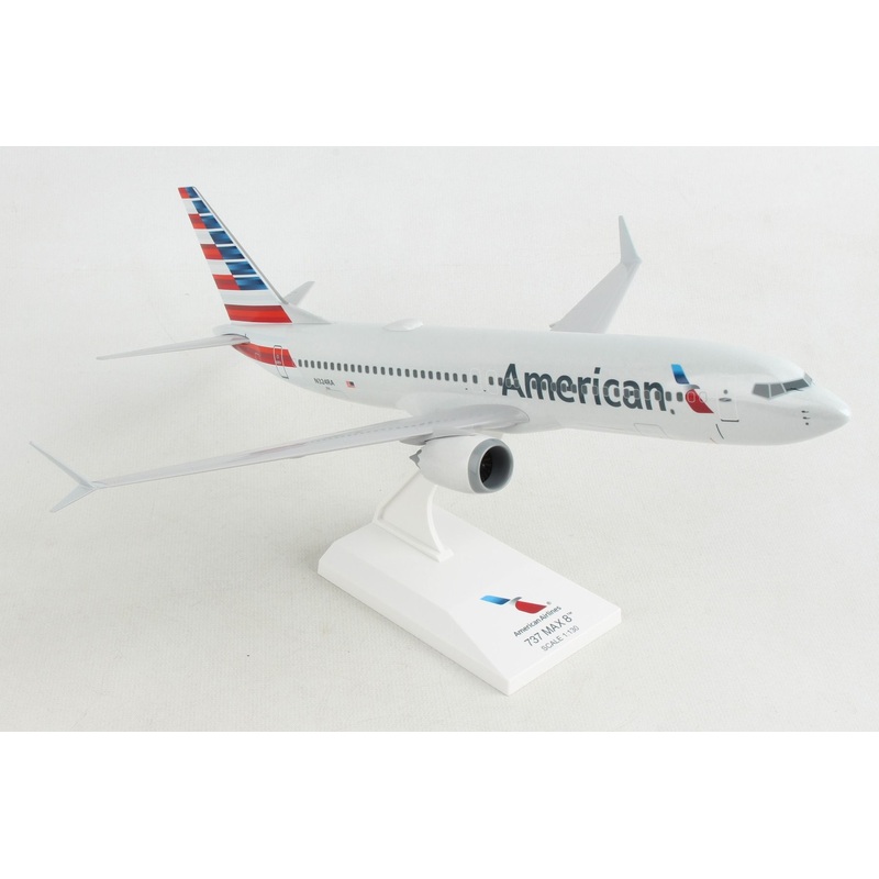 Boeing 737max8 (737) American Airlines 1/130 Scale Model by Sky Marks