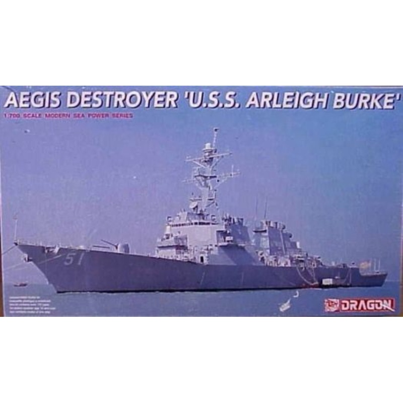 Dragon 1/700 Aegis Destroyer U.S.S. Arleigh Burke 7029