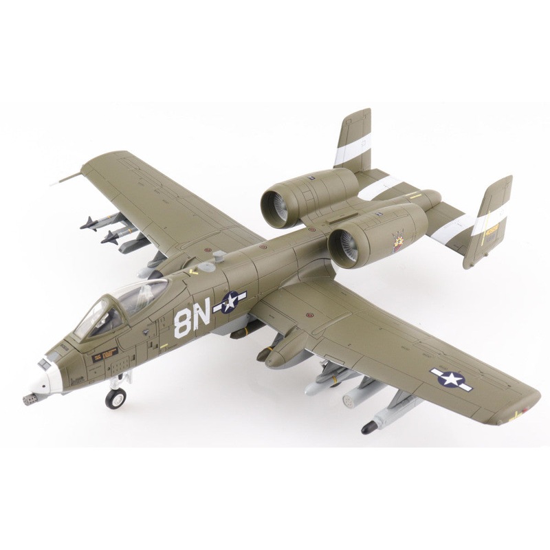 Fairchild Republic A-10 A-10C Thunderbolt II Warthog 190th FS, Idaho ANG, "75th Anniversary P-47 Scheme" - USAF - 2021 - 1/72 Scale Diecast Airplane by Hobby Master