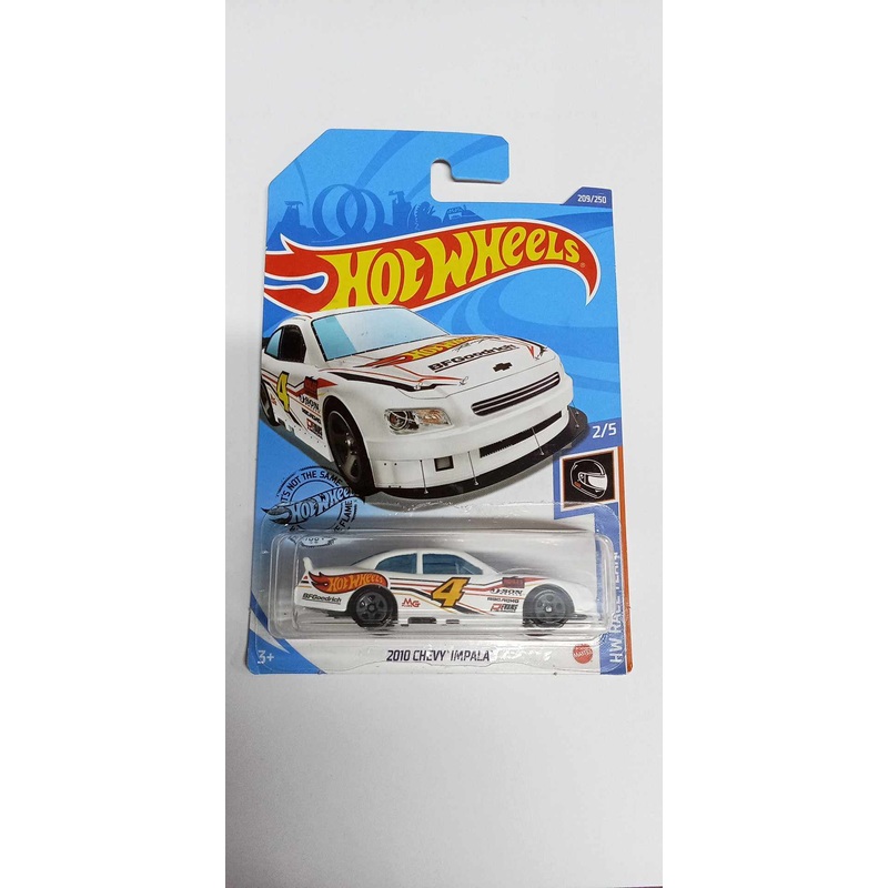 2020 Hot Wheels #209 HW Race Team 2/5 2010 CHEVY IMPALA  (GHF86)