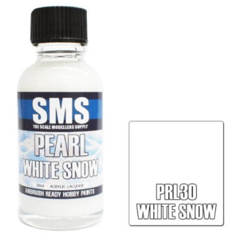 SMS Pearl Lacquer - White Snow