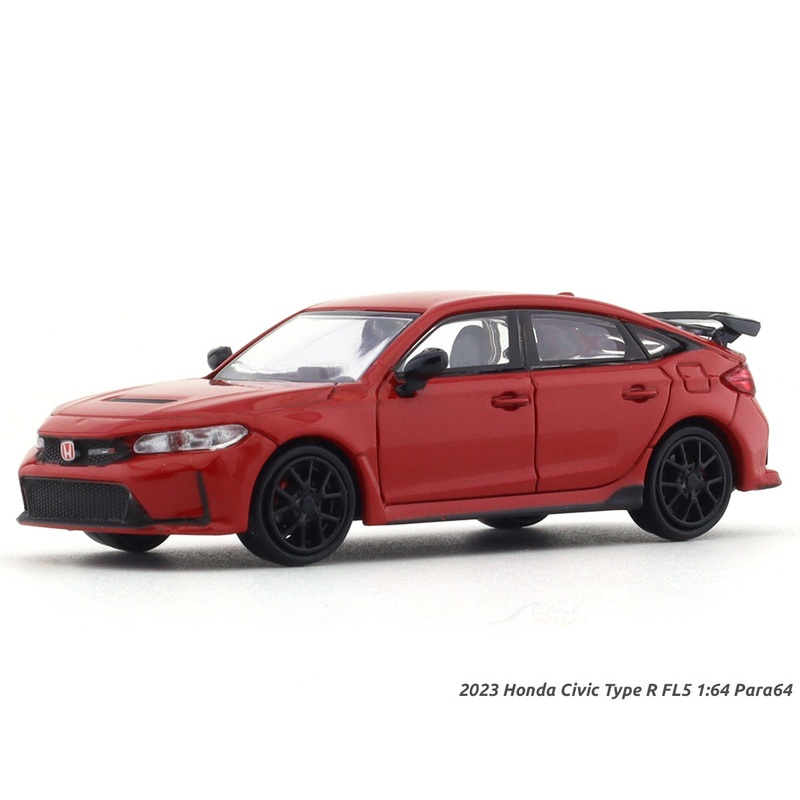 2023 Honda Civic Type R Ralley red 1:64 Para64 diecast scale model car