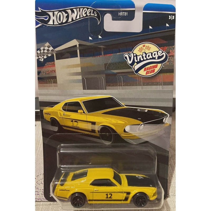 Hot Wheels Vintage Racing Club Ford Mustang 1969 3/5 2024