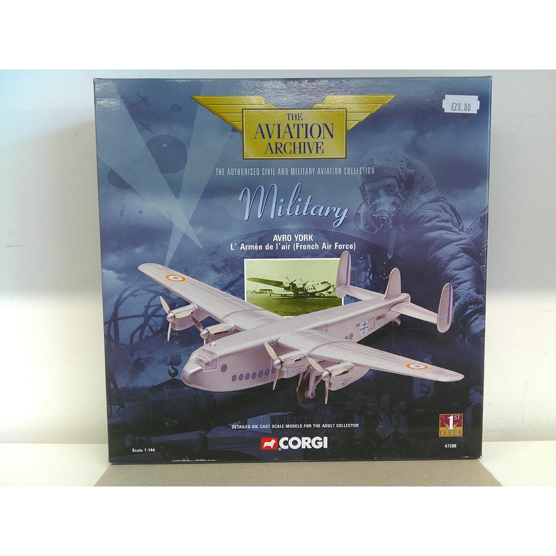 032435472060 | 47206 | Corgi 1/144 Die-Cast | Avro York French Air Force