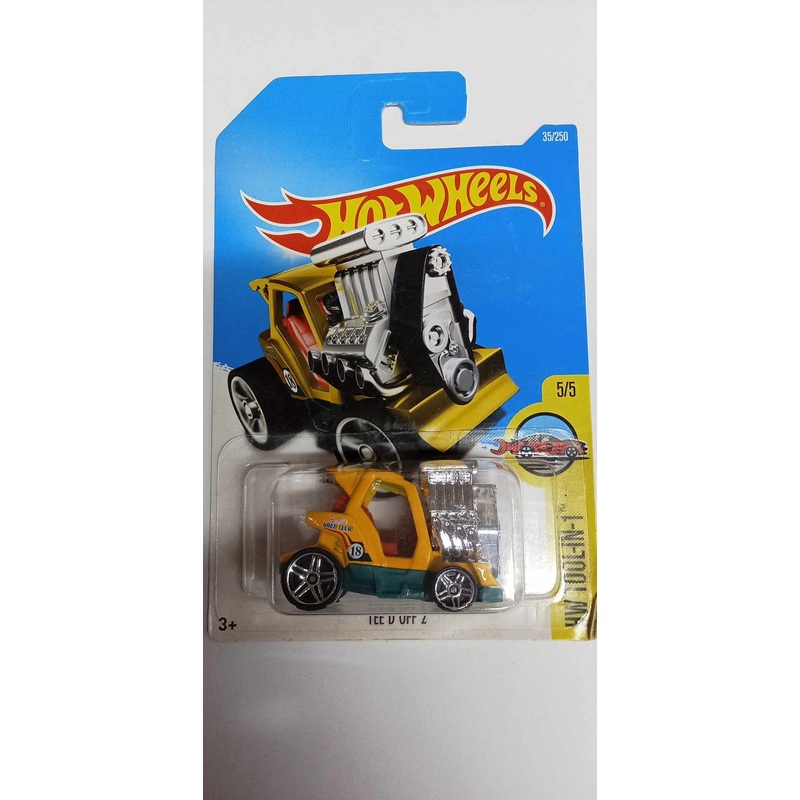 2016 Hot Wheels #35/250 HW Tool-In-1 5/5 TEE'D OFF 2 - (DHR69)