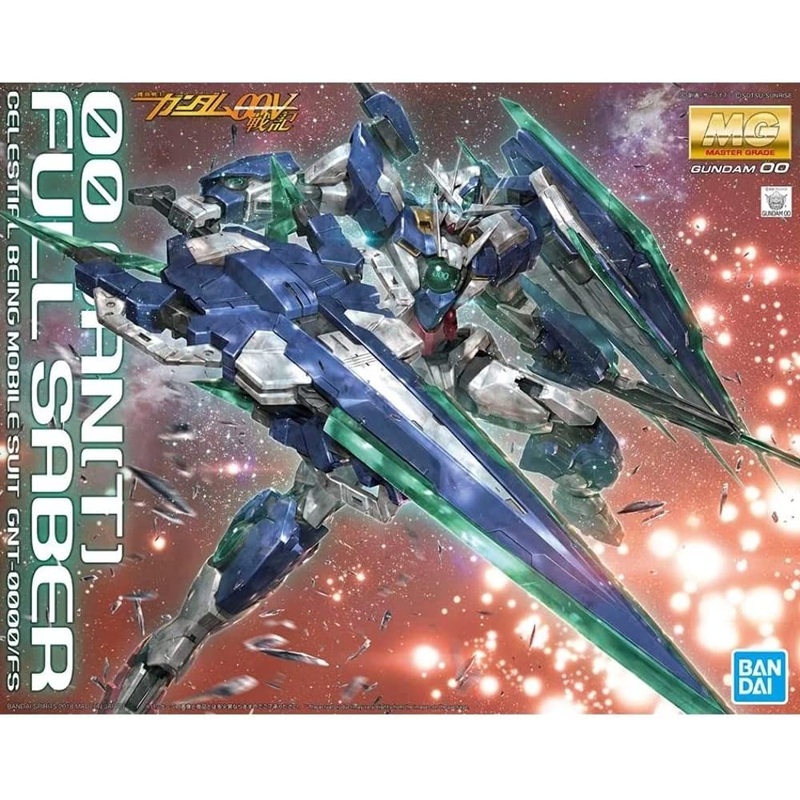 Bandai 1/100 MG 00 Qan[T] Full Saber Celestial Being Mobile Suit 5055328