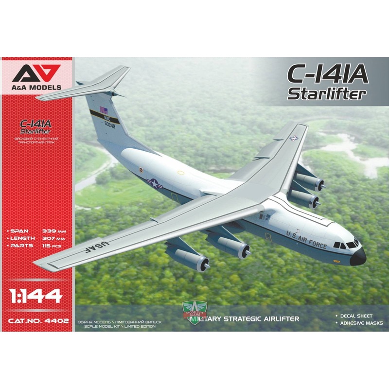 A&A Model 1/144 US C-141A Starlifter 4402