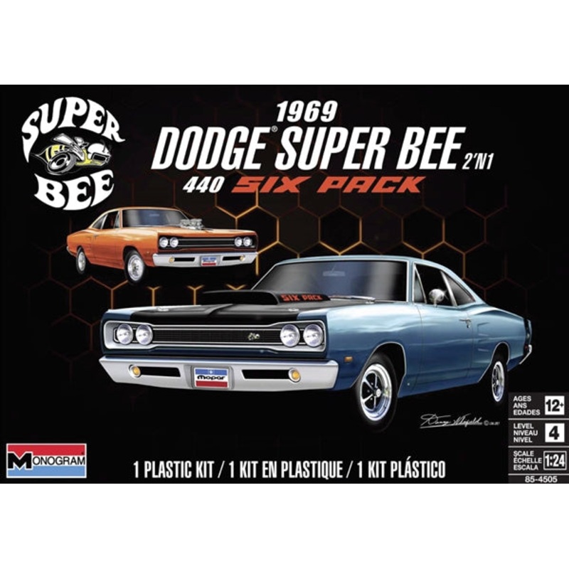 1/24 69 Dodge Superbee 2n1