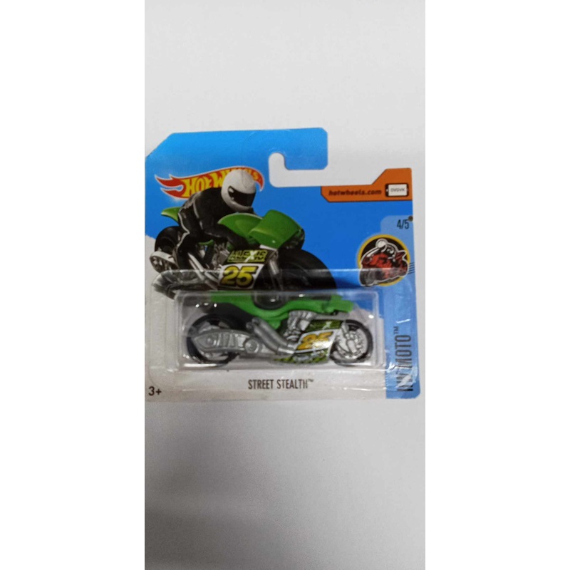 2017 HOT WHEELS -HW MOTO - STREET STEALTH-4/5- 42/365-SHORT CARD (DTY25)