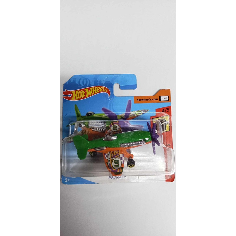 2018 Hot Wheels HW Daredevils 4/5 Mad Propz  #4/5- SHORT CARD (FJX53-SHORT)