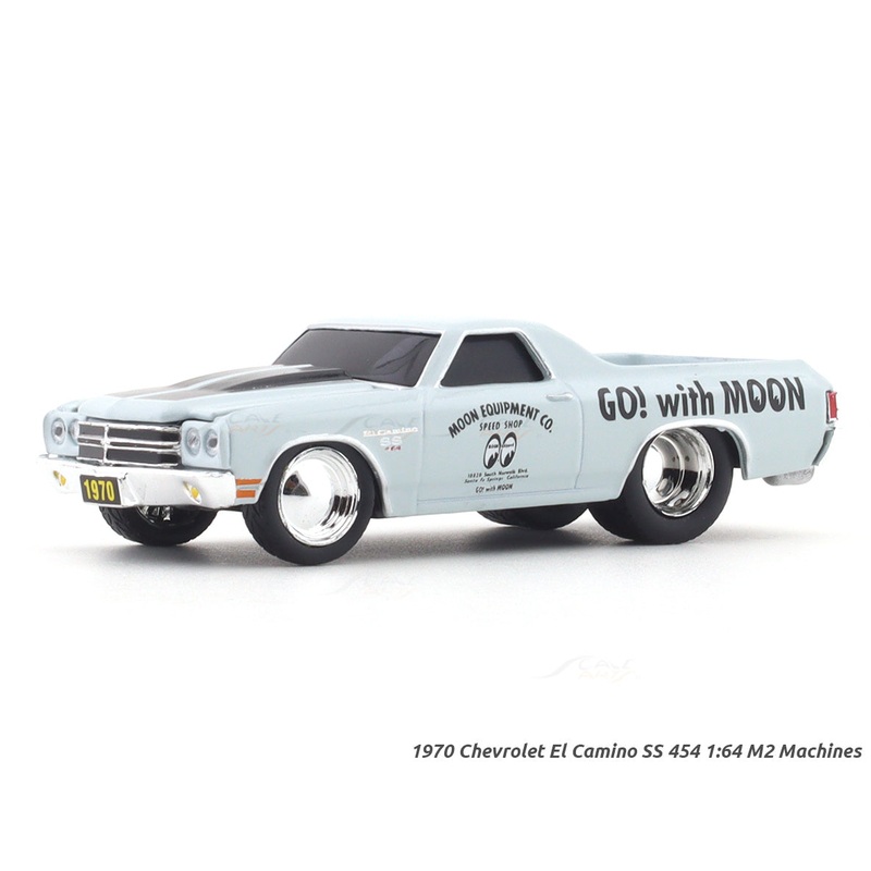 1970 Chevrolet El Camino SS 454 1:64 M2 Machines licensed diecast scale model car 82161-29
