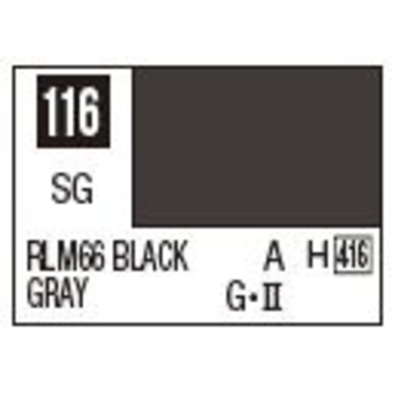 Mr Color C116 S/G Rlm66 Black Gray
