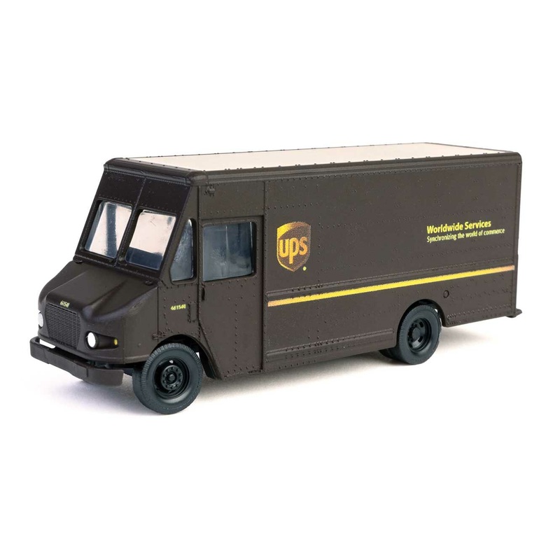 Walthers 1/87 HO Morgan Olson Route Star Van Delivery Van UPS 12100