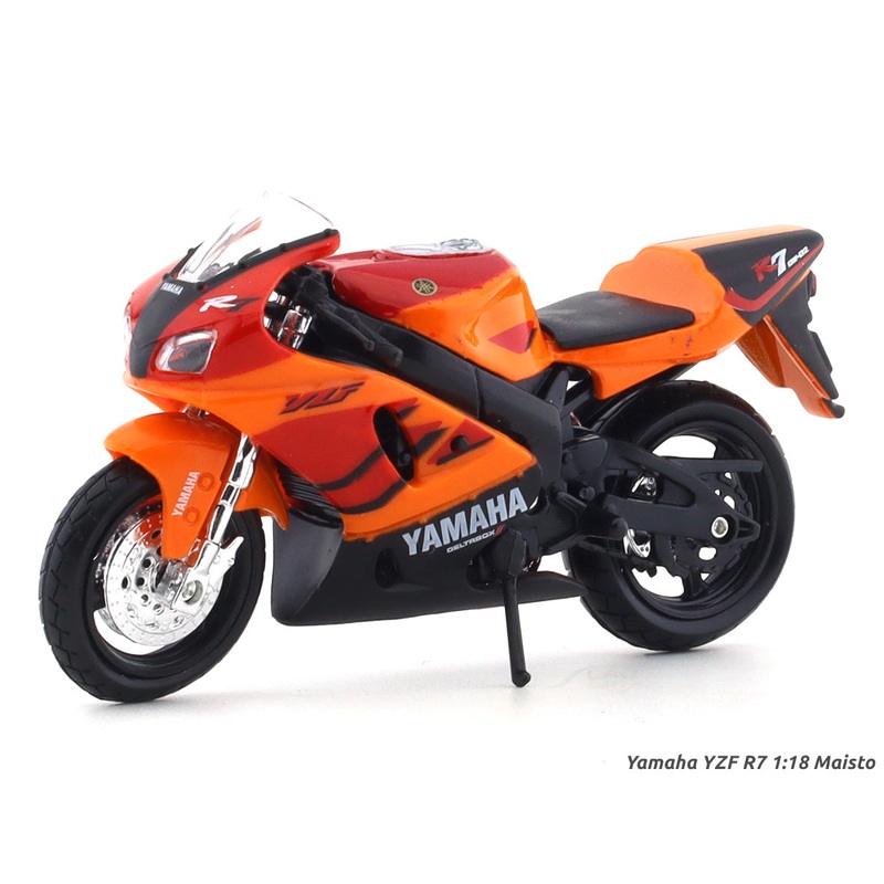 Yamaha YZF R7 1:18 Maisto licensed diecast scale Model bike collectible