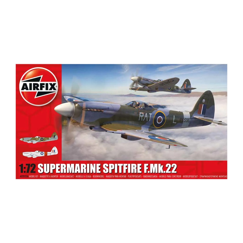 Airfix 1/72 British Supermarine Spitfire F.MK.XXII A02033A