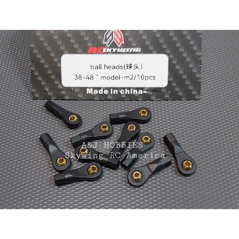 Skywings RC Ball Ends 38-48 Model-M2/10Pc SWR0005