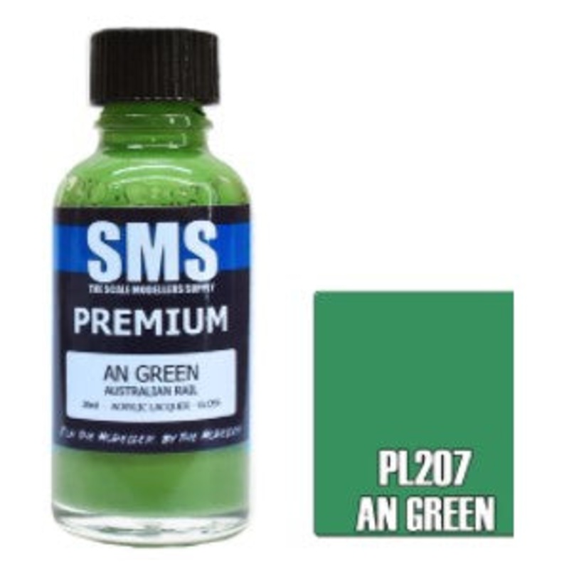 SMS Premium Lacquer - PL207 AN Green