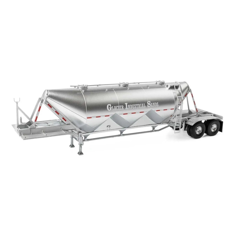 Walthers Scenemaster 1/87 HO Dry Bulk Semi Trailer Glacier Industrial Sands 949-2626