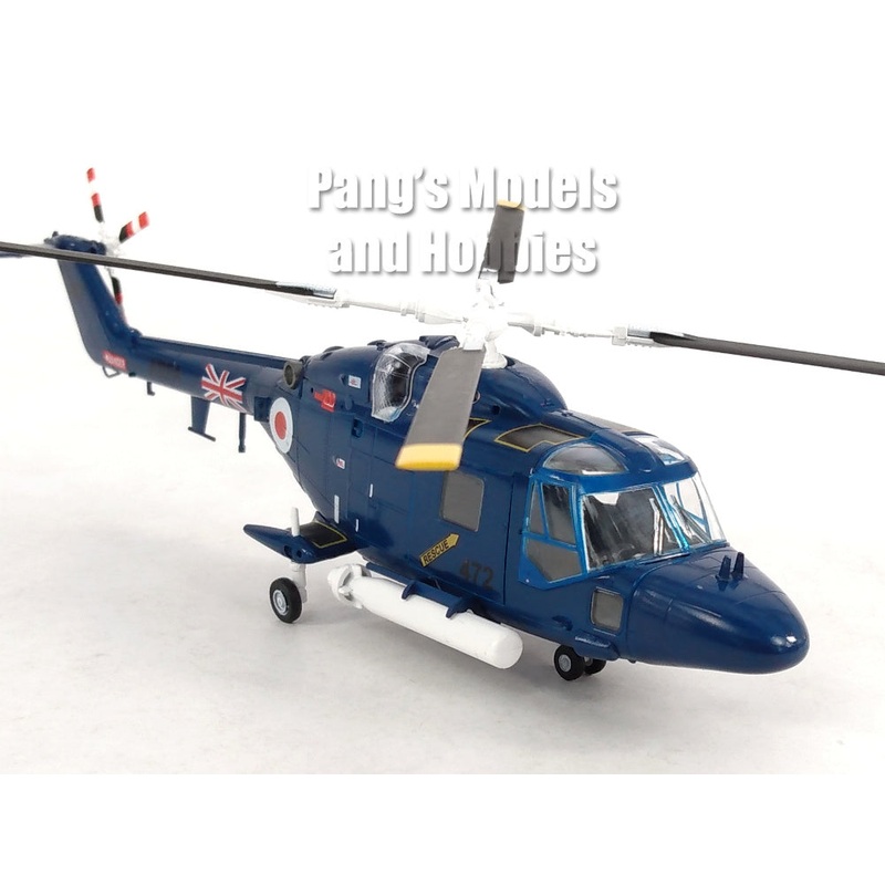 Westland Lynx Helicopter HAS.2 Royal Navy - 1/72 Scale Assembled and Painted Plastic Model by Easy Model