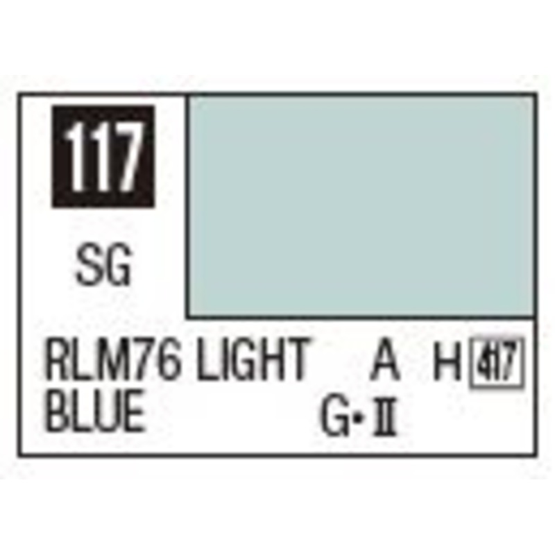 Mr Color C117 S/G RLM 76 Light Blue