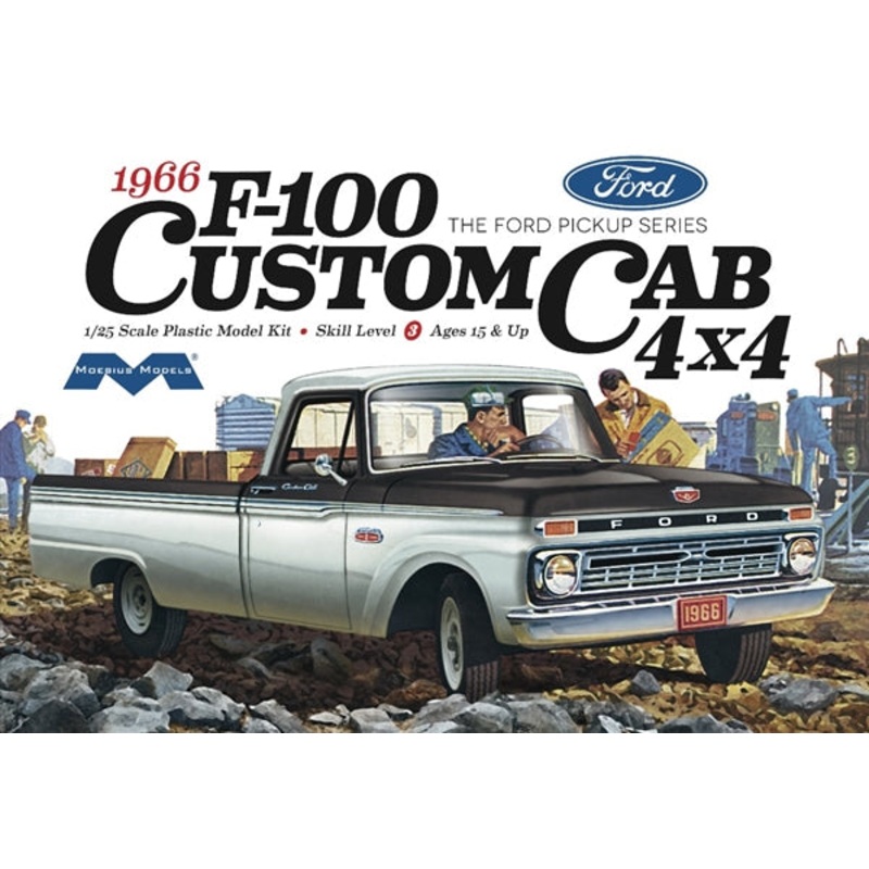 1/25 66 Ford F100 Custom Cab